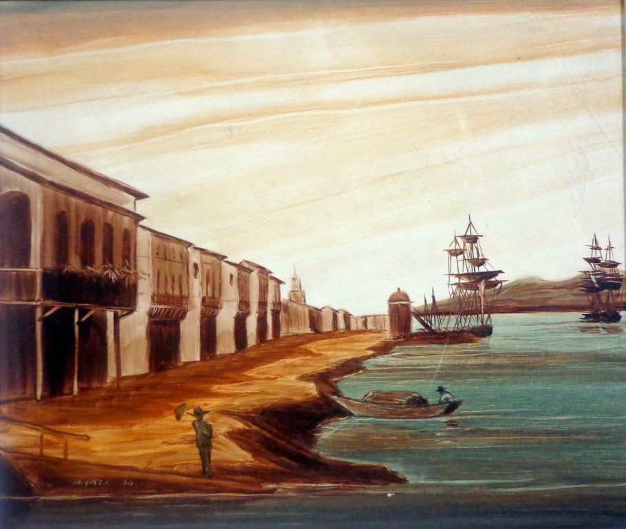 Antiguo puerto de Manta